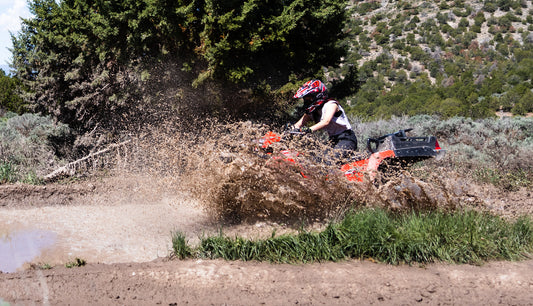 Polaris Sportsman Rental In mud